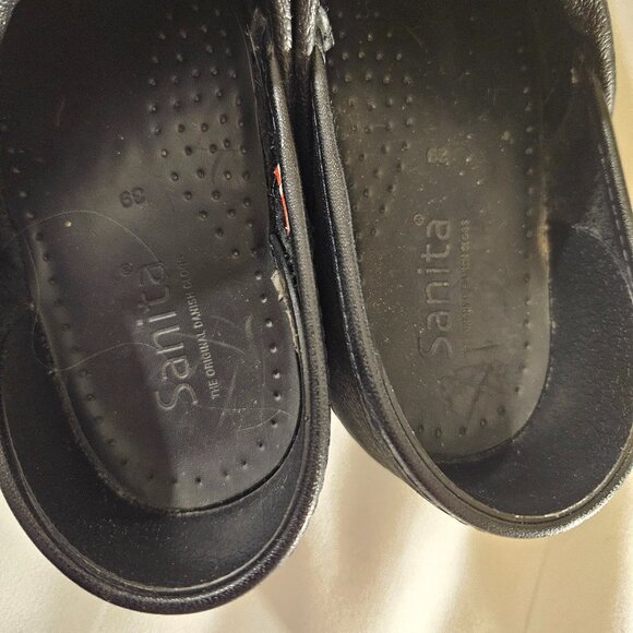 Sanita Clogs Black Size 39 / 9 - Picture 4 of 5